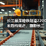 长江最深地铁隧道2200米盾构掘进,刷新长三角建设记录(图4) 长江最深地铁隧道2200米盾构掘进,刷新长三角建设记录(图4)