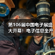 第106届中国电子展盛大开幕!电子信息全产业链同台亮相(图3) 第106届中国电子展盛大开幕!电子信息全产业链同台亮相(图3)