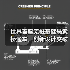 世界首座无桩基础悬索桥通车,创新设计突破喀斯特地貌难题(图2) 世界首座无桩基础悬索桥通车,创新设计突破喀斯特地貌难题(图2)