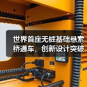 世界首座无桩基础悬索桥通车,创新设计突破喀斯特地貌难题(图4) 世界首座无桩基础悬索桥通车,创新设计突破喀斯特地貌难题(图4)
