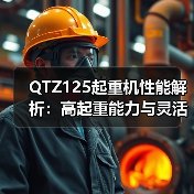 QTZ125起重机性能解析：高起重能力与灵活操作优势（图3）
