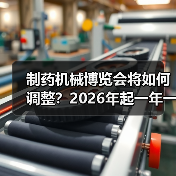 制药机械博览会将如何调整?2026年起一年一届(图1) 制药机械博览会将如何调整?2026年起一年一届(图1)