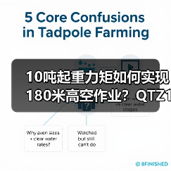 10吨起重力矩如何实现180米高空作业？QTZ125（6515）起重机核心优势解析（图3）