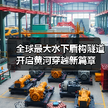 全球最大水下盾构隧道开启黄河穿越新篇章(图2) 全球最大水下盾构隧道开启黄河穿越新篇章(图2)