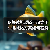 秘鲁钱凯隧道工程完工：机械化方案如何破解复杂地质难题？（图4）