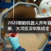 2026智能机器人开年首展,大湾区深圳集结全球前沿技术(图3) 2026智能机器人开年首展,大湾区深圳集结全球前沿技术(图3)