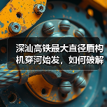 深汕高铁最大直径盾构机穿河始发,如何破解地层难题?(图1) 深汕高铁最大直径盾构机穿河始发,如何破解地层难题?(图1)