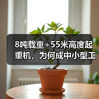 8吨载重+55米高度起重机,为何成中小型工地首选?(图2) 8吨载重+55米高度起重机,为何成中小型工地首选?(图2)