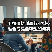 工程建材制品行业科技融合与绿色转型如何突破?(图2) 工程建材制品行业科技融合与绿色转型如何突破?(图2)