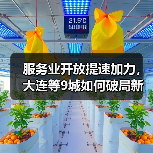 服务业开放提速加力,大连等9城如何破局新赛道?(图1) 服务业开放提速加力,大连等9城如何破局新赛道?(图1)