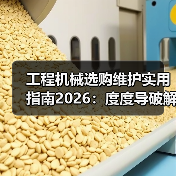 工程机械选购维护实用指南2026:度度导破解常见问题(图4) 工程机械选购维护实用指南2026:度度导破解常见问题(图4)