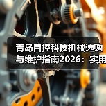 青岛自控科技机械选购与维护指南2026:实用方法解析(图2) 青岛自控科技机械选购与维护指南2026:实用方法解析(图2)