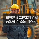 双当建设工程工程机械选购维护指南:5个实用方法解析(图3) 双当建设工程工程机械选购维护指南:5个实用方法解析(图3)